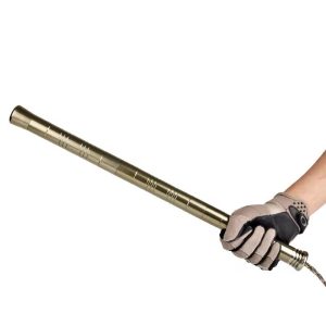 baton de defense et survie 50 cm modulable aluminium multifonction avec etui nylon