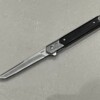 IMG_6003-1.jpg Couteau à ouverture assistée acier M390 type Stiletto bois de noyer – Lame Tanto