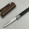 IMG_6008-1.jpg Couteau à ouverture assistée acier M390 type Stiletto bois de noyer – Lame Tanto