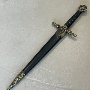 Épée miniature décorative - Pommeau animalier - 30 cm