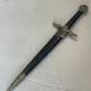 Épée miniature décorative pommeau animalier 30 cm