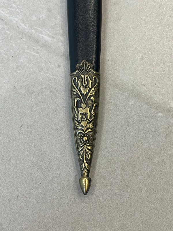 Épée miniature décorative - Pommeau animalier - 30 cm