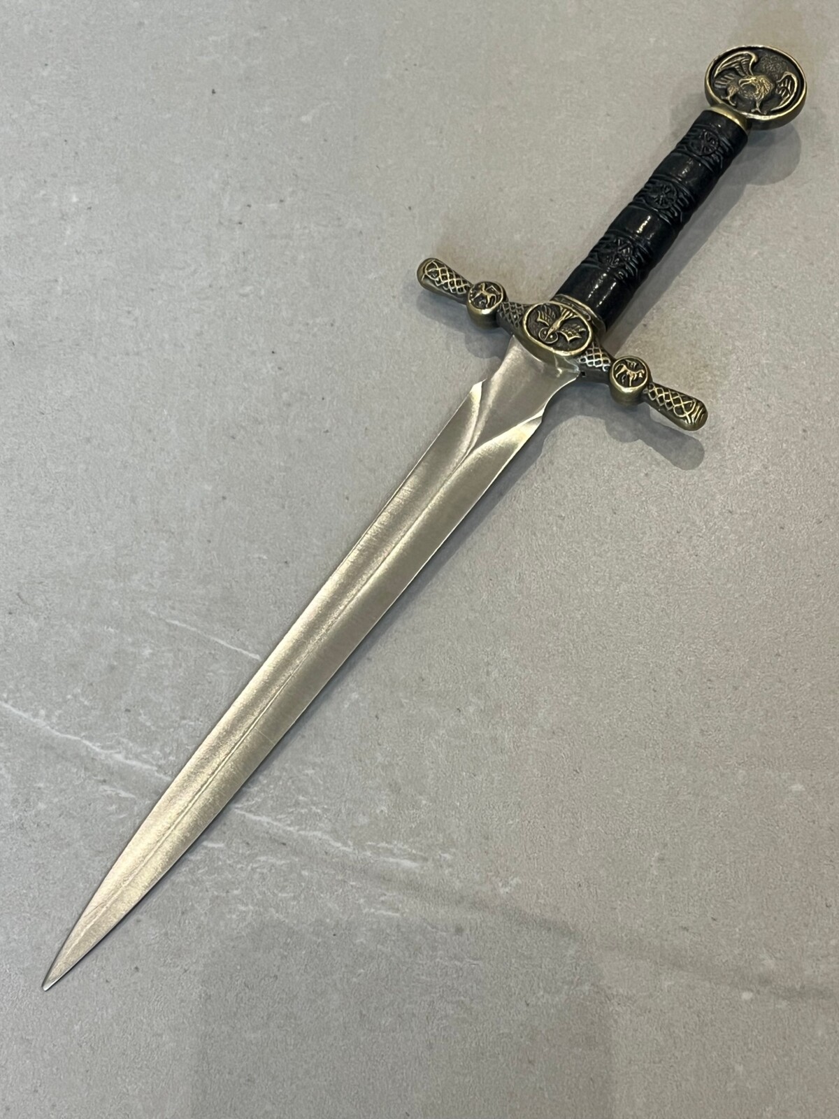 Épée miniature décorative - Pommeau animalier - 30 cm