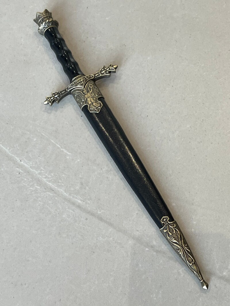 Épée miniature décorative Modèle Roi 30 cm