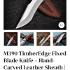 IMG_6091 COUTEAU BOWIE DOUBLE GRIP – M390