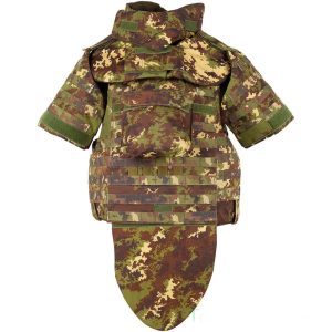 gilet de protection intégral NIJ IIIA NIJ IV Italie multi zones kevlar céramique vue principale