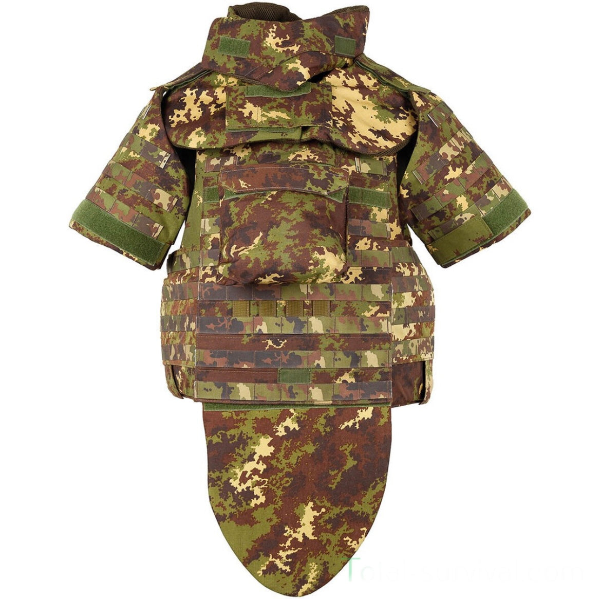 gilet de protection intégral NIJ IIIA NIJ IV Italie multi zones kevlar céramique vue principale