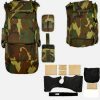 IMG_6467 gilet de protection NIJ3 woodland italien L XL + 5 plaques NIJ3+ vue principale