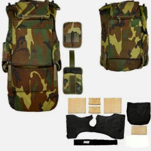 gilet de protection NIJ3 woodland italien L XL + 5 plaques NIJ3+ vue principale
