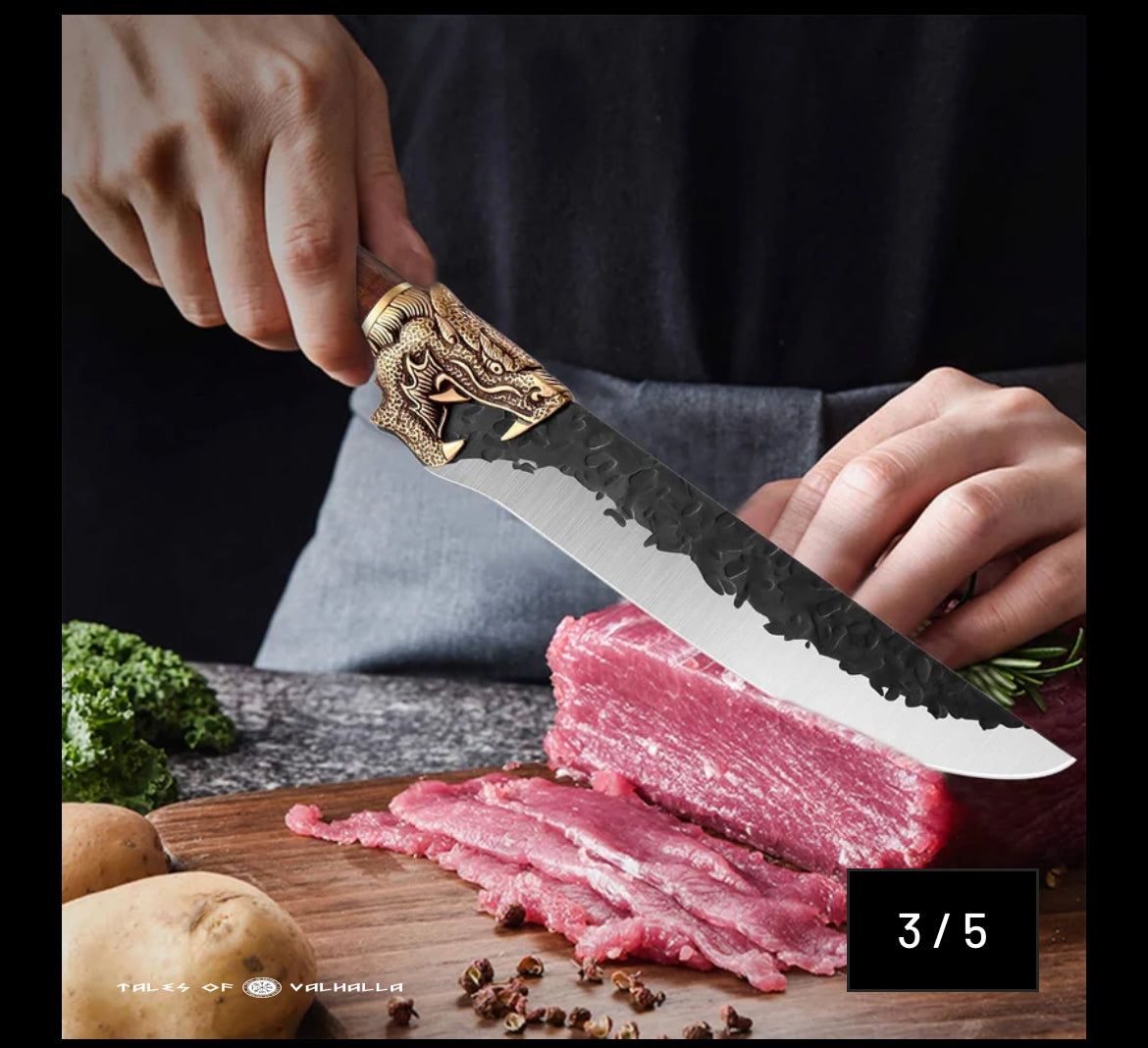 Couteau Ouroboros Boning Knife 7Cr17MoV