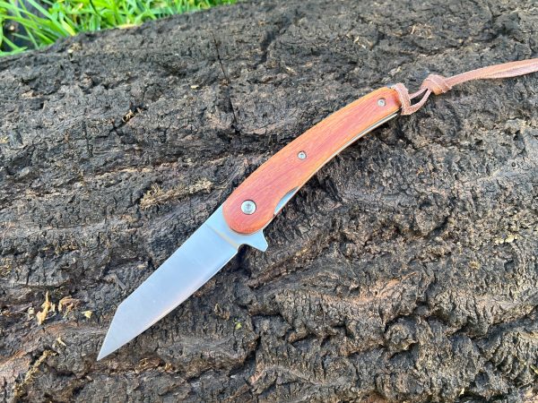 IMG_6636-1.jpg Couteau pliant D2 – Tanto modifié – Palissandre - linerlock