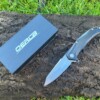 Couteau OERCA pliant tactique D2 tanto modifié