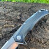 Couteau OERCA – Pliant tactique D2 – Tanto modifié