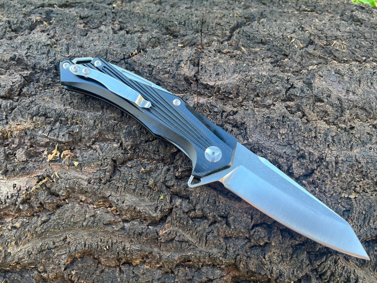 Couteau OERCA – Pliant tactique D2 – Tanto modifié