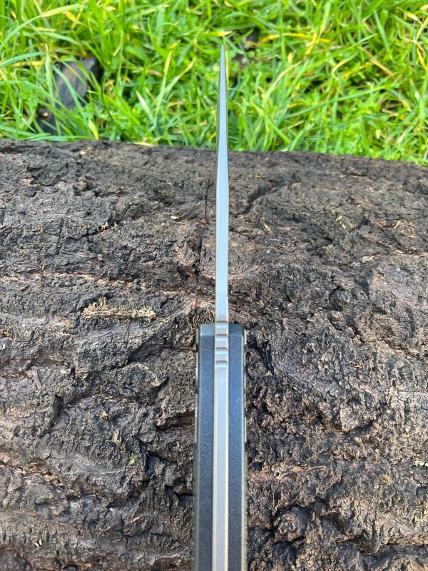 Couteau fixe D2 – Étui Kydex – Manche ergonomique fibre de verre