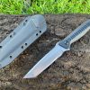Tanto tactique D2 avec étui Kydex