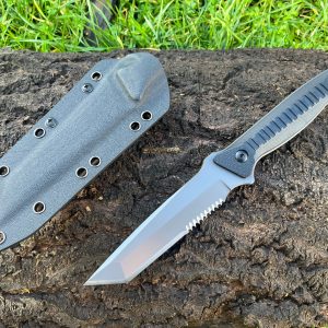 Tanto tactique D2 avec étui Kydex