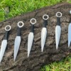 Set de 6 couteaux de lancer - acier 3Cr13 - étui nylon