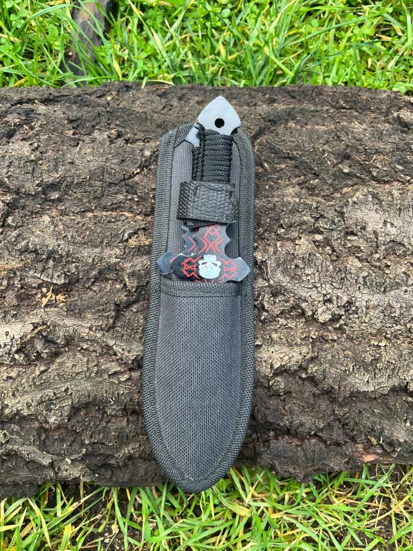 Set de 3 couteaux de lancer – modèle expendable rouge