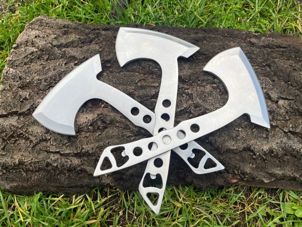 Set de 3 hachettes de lancer - 4mm d'épaisseur