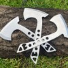 Set de 3 hachettes de lancer acier 440
