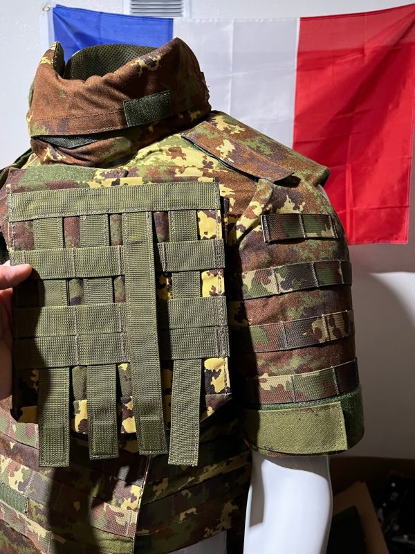 IMG_6846 gilet de protection intégral NIJ IIIA NIJ IV Italie multi zones kevlar céramique