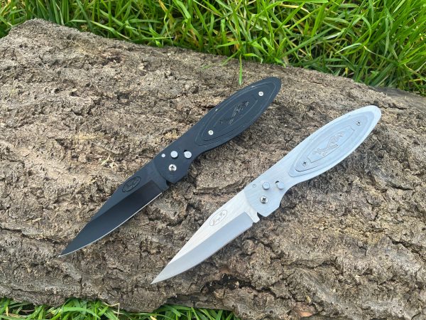 Couteau automatique acier intégral – 23,5 cm