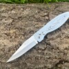 Couteau automatique acier intégral – 23,5 cm