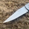 Couteau automatique acier intégral – 23,5 cm