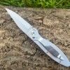 Couteau automatique acier intégral – 23,5 cm