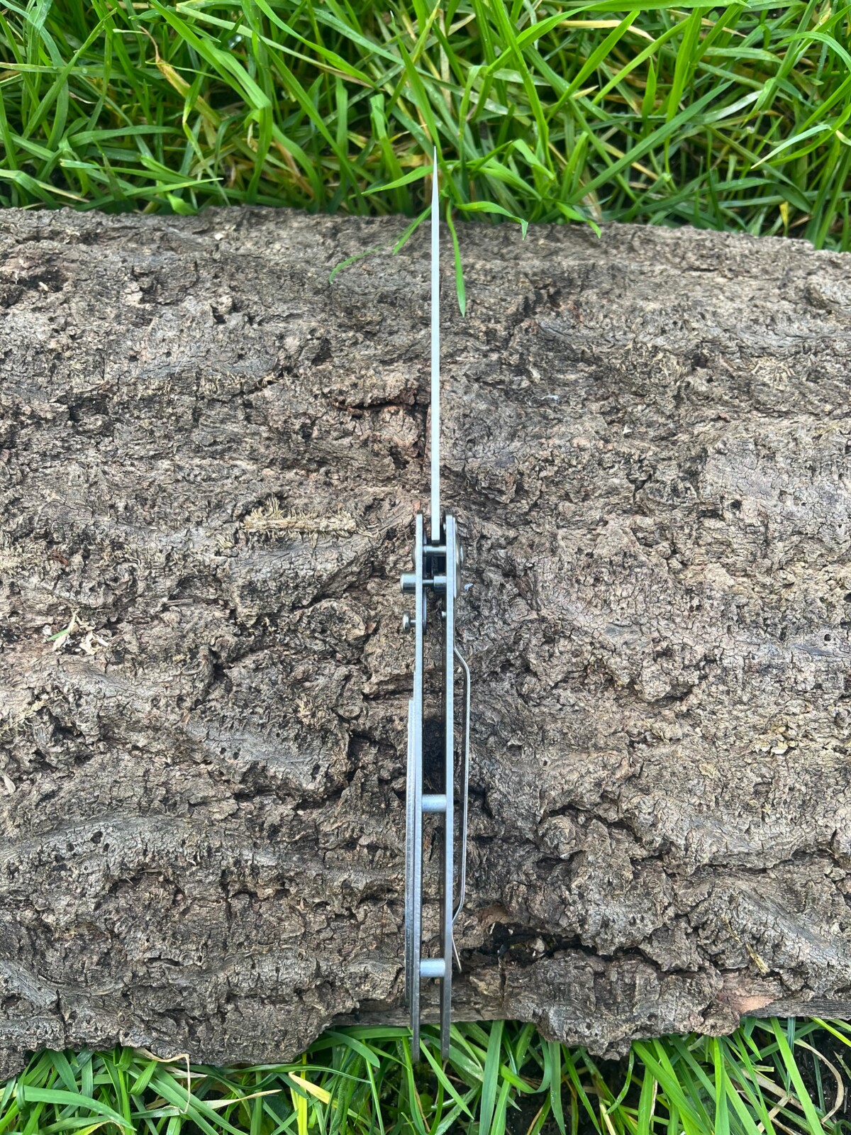 Couteau automatique acier intégral – 23,5 cm