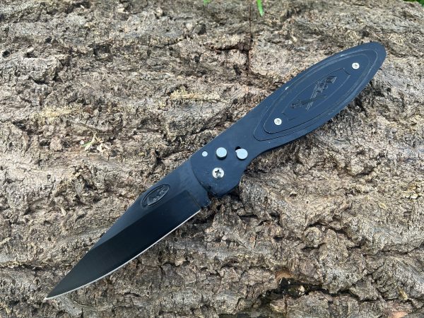 Couteau automatique acier intégral – 23,5 cm