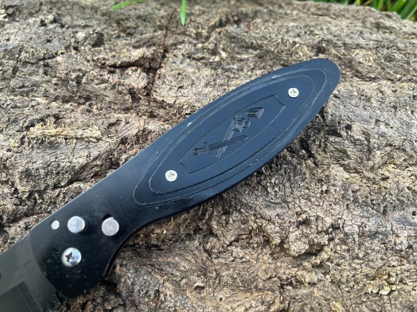 Couteau automatique acier intégral – 23,5 cm