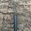 Couteau compact tanto D2 — full tang avec étui kydex