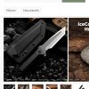 Couteau tactique PREDATOR lame tanto