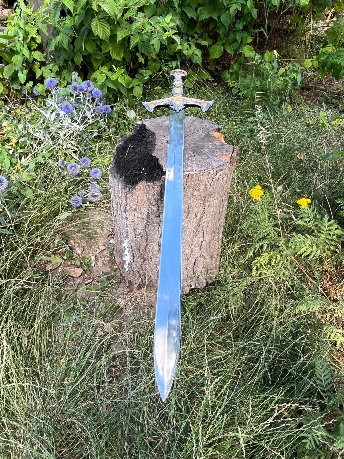 IMG_7188 Épée templier 108cm DEUS VULT LLF