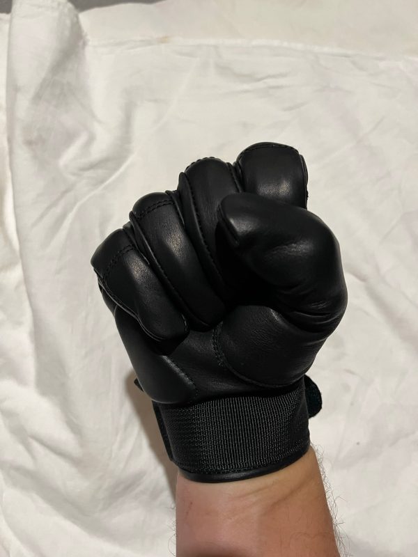 IMG_7625 Gants lestés DÉFENSEUR LLF cuir - kevlar - EVA