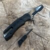 APEX – Couteau Fixe Tracker avec Firesteel – Black ou Steel