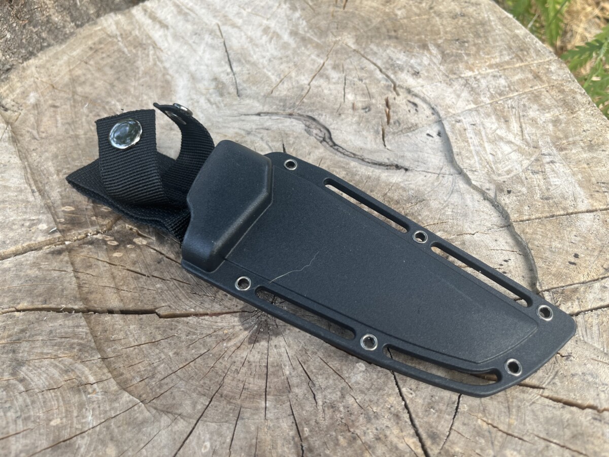 APEX – Couteau Fixe Tracker avec Firesteel – Black ou Steel