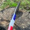 Couteau COMMANDO forgé damas LLF – 30 cm édition patriote