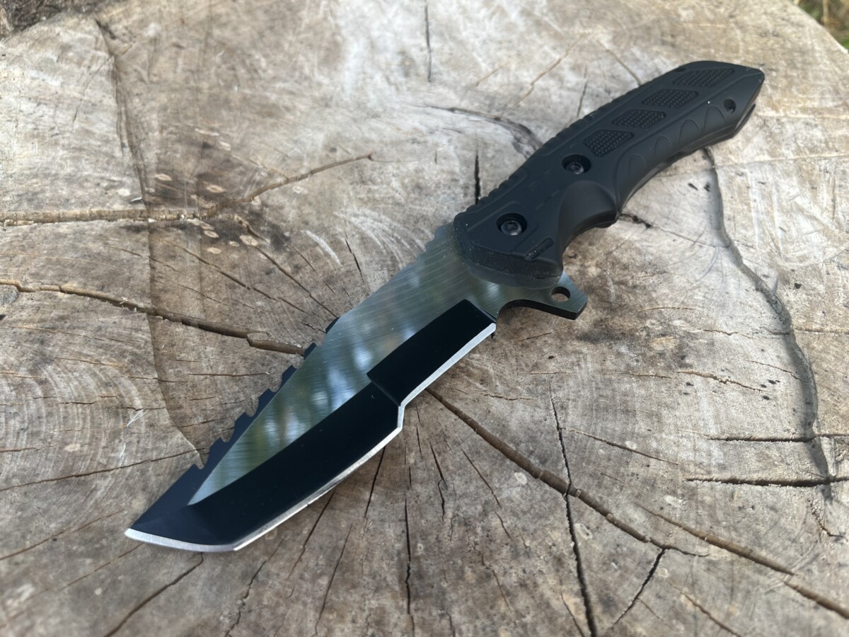 APEX – Couteau Fixe Tracker avec Firesteel – Black ou Steel