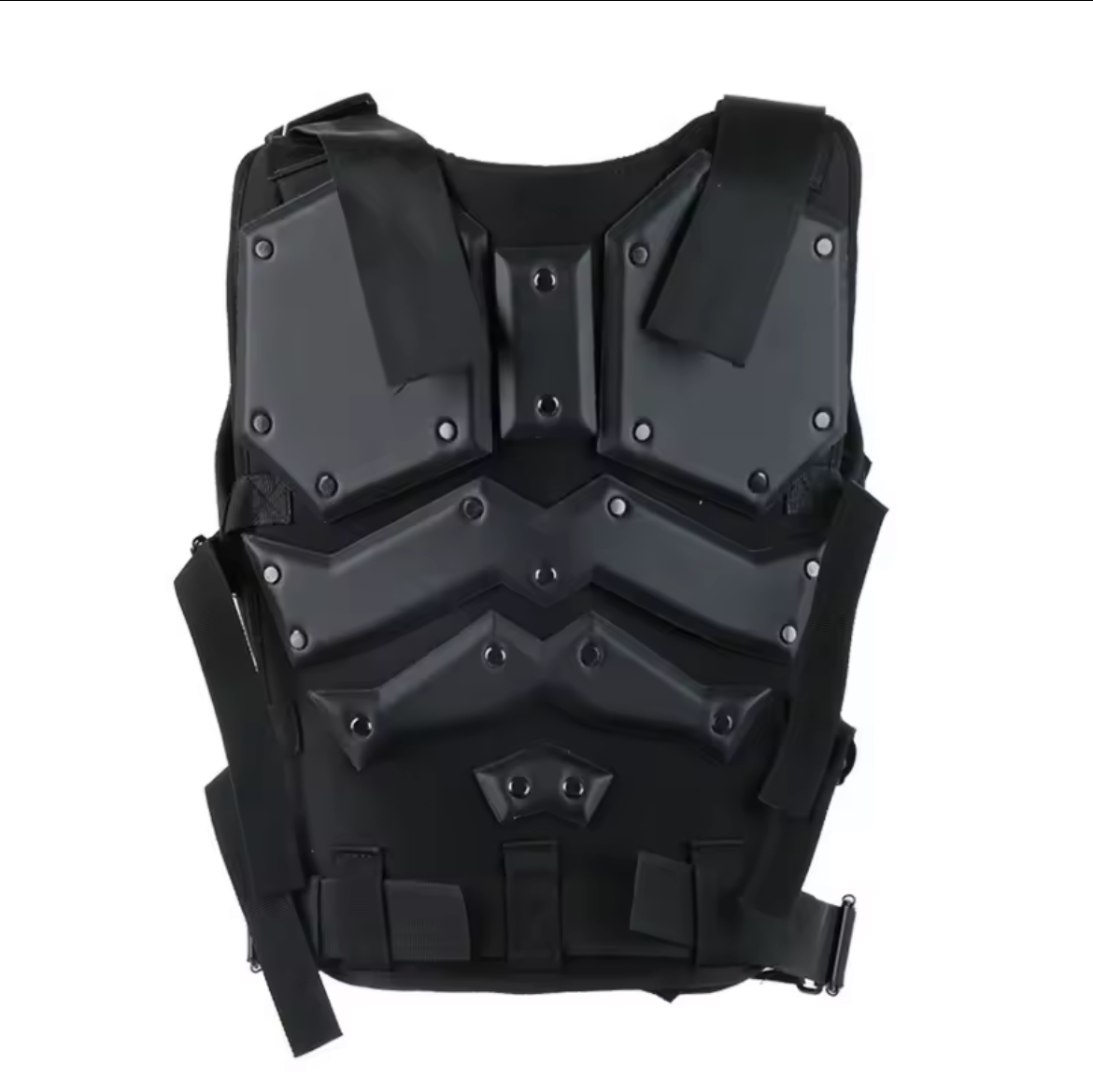 Pochesdegilettactiquenoirgiletdemodetactique_2 GILET PROTECTION EVA HAUTE RÉSISTANCE