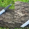 Couteau Tanto fixe - lame 18 ou 30 cm et 5 mm