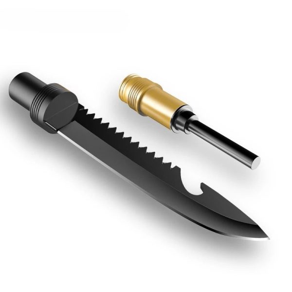 Pelle de survie multifonctions démontable