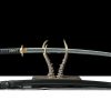 Katana Shadow Line – Lame 72 cm – Acier 1045 – Full Tang – Finition Noir & Or