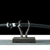 1 Katana White Shadow – Lame 72 cm – Acier 1045 – Full Tang – Finition Noir & Blanc