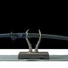 1 Katana Shadow Blue – Lame 72 cm – Acier 1045 – Full Tang – Trempe à l’huile