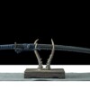 1 Katana Shadow Blue – Lame 72 cm – Acier 1045 – Full Tang – Trempe à l’huile