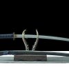 2 Katana Shadow Blue – Lame 72 cm – Acier 1045 – Full Tang – Trempe à l’huile