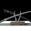 3 katana LLF Shadow Line 1045 lame noire hamon visible